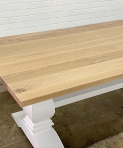 White Oak Trestle Table
