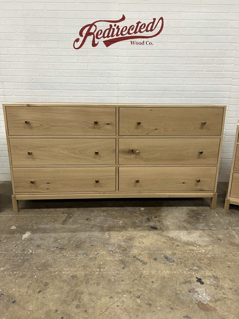 Custom Oak Dresser